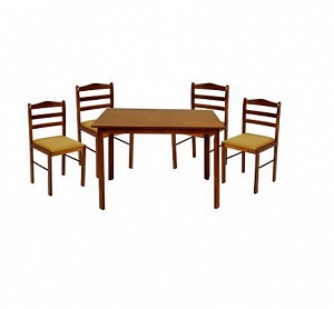 Комплект: стол и стулья