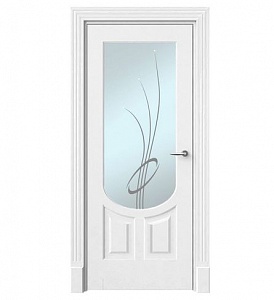 Межкомнатная дверь "Уно", стекло