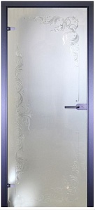 Межкомнатная дверь "ART-DECOR: Классика 1" стекло