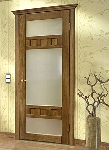 Межкомнатная дверь "Аида", со стеклом