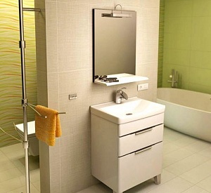 Мебель для ванной "EcoGreen Рондо 60 эмаль"