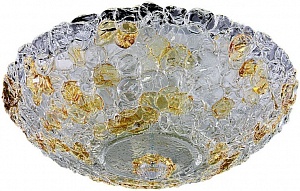 Потолочная люстра "Murano Clear Amber"